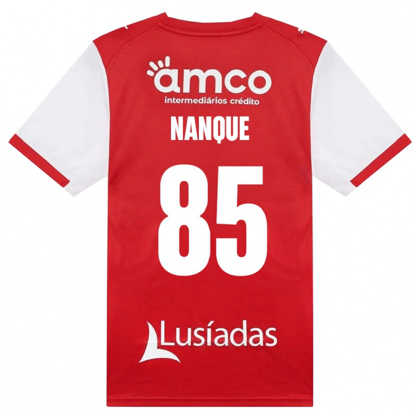 Danxen Kinder Edgar Nanque #85 Weiß Rot Schwarz Heimtrikot Trikot 2026/27 T-Shirt Österreich