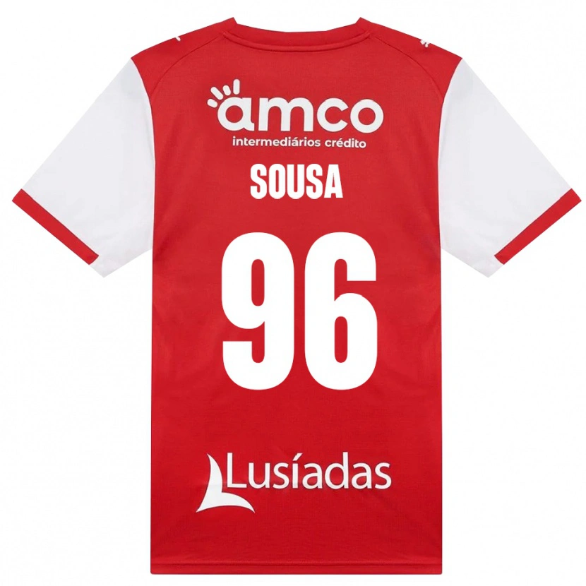 Danxen Kinder Afonso Dias Sousa #96 Weiß Rot Schwarz Heimtrikot Trikot 2026/27 T-Shirt Österreich