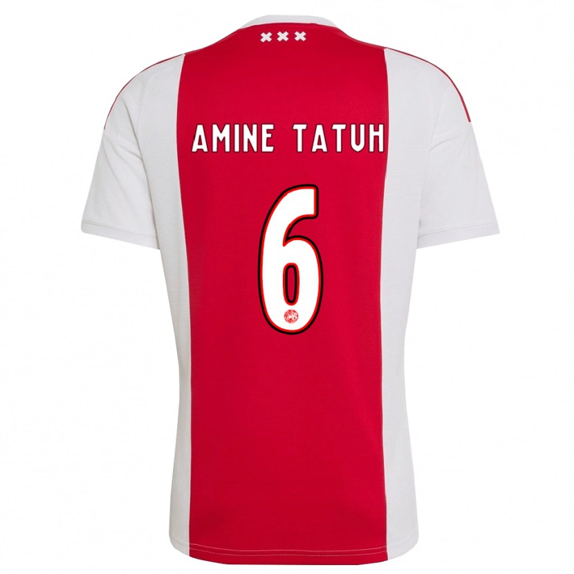 Danxen Kinder Mohammed Tatuh #6 Rot Weiß Gelb Heimtrikot Trikot 2026/27 T-Shirt Österreich