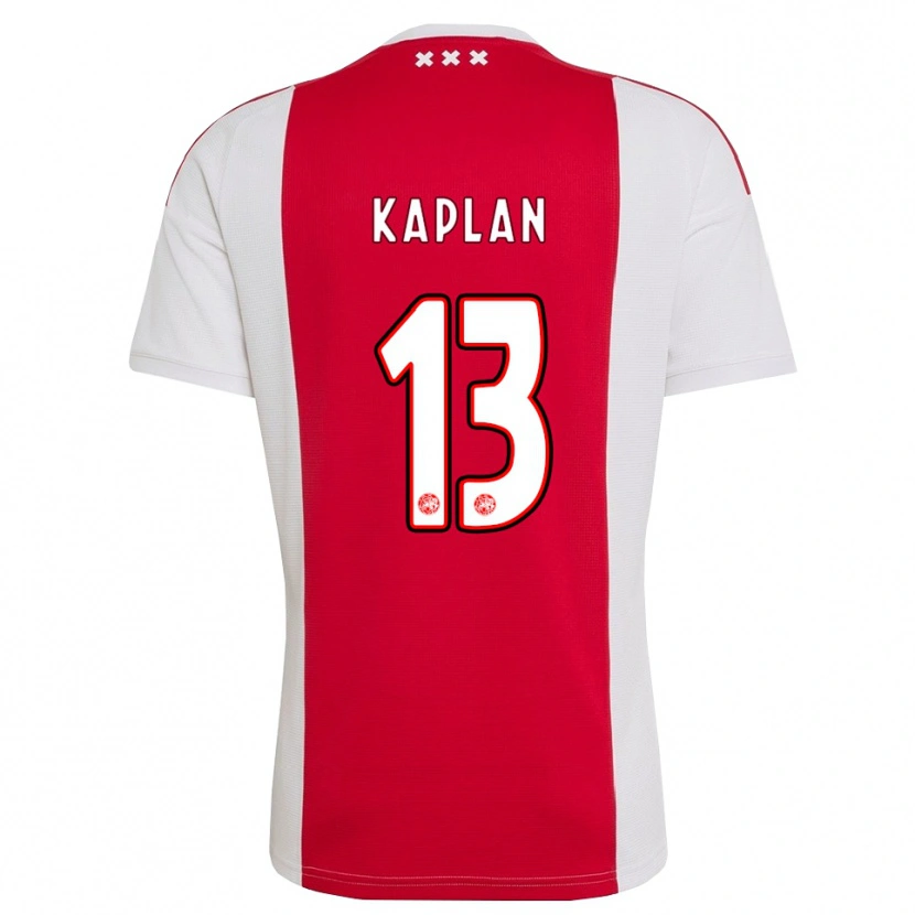 Danxen Kinder Ahmetcan Kaplan #13 Rot Weiß Gelb Heimtrikot Trikot 2026/27 T-Shirt Österreich