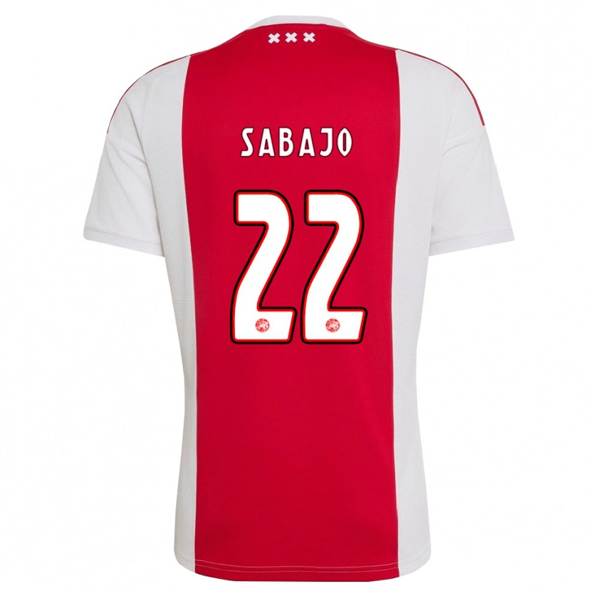 Danxen Kinder Quinty Sabajo #22 Rot Weiß Gelb Heimtrikot Trikot 2026/27 T-Shirt Österreich