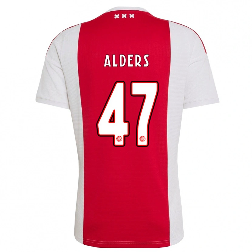 Danxen Kinder Gerald Alders #47 Rot Weiß Gelb Heimtrikot Trikot 2026/27 T-Shirt Österreich