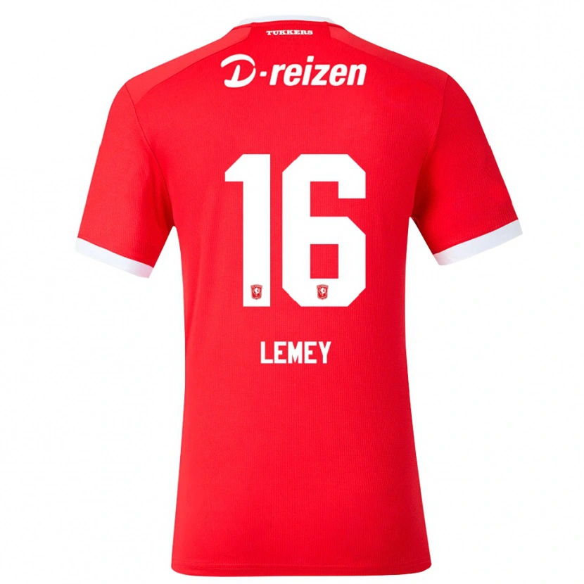 Danxen Kinder Diede Lemey #16 Rot Weiß Heimtrikot Trikot 2026/27 T-Shirt Österreich
