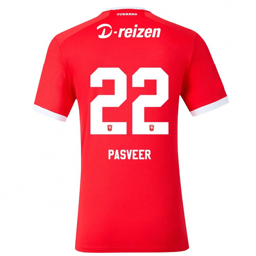 Danxen Kinder Remko Pasveer #22 Rot Weiß Heimtrikot Trikot 2026/27 T-Shirt Österreich