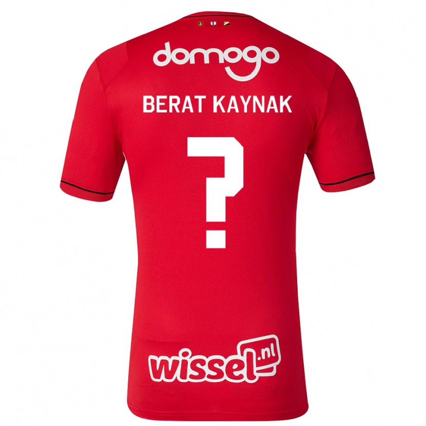 Danxen Kinder Ensar Berat Kaynak #0 Rot Weiß Schwarz Heimtrikot Trikot 2026/27 T-Shirt Österreich