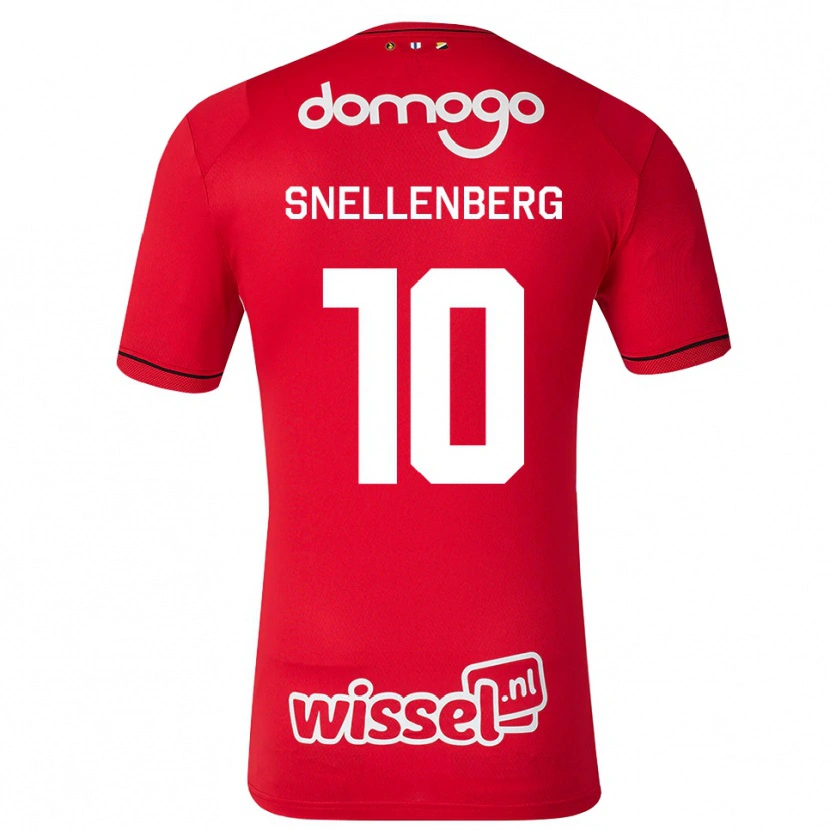 Danxen Kinder Maxime Snellenberg #10 Rot Weiß Schwarz Heimtrikot Trikot 2026/27 T-Shirt Österreich