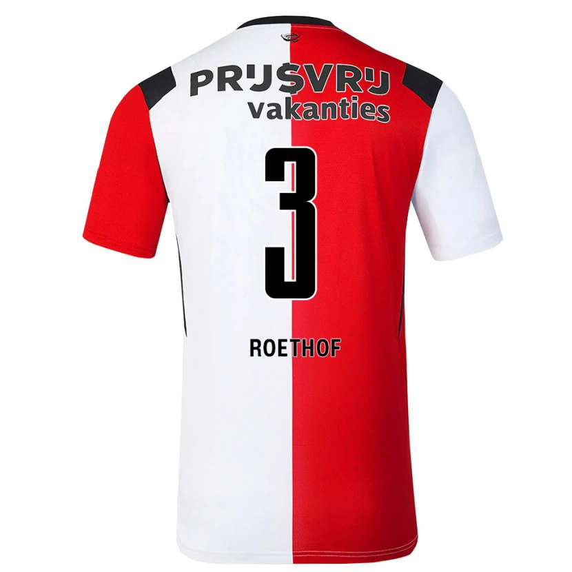 Danxen Kinder Danté Roethof #3 Rot Weiß Schwarz Heimtrikot Trikot 2026/27 T-Shirt Österreich
