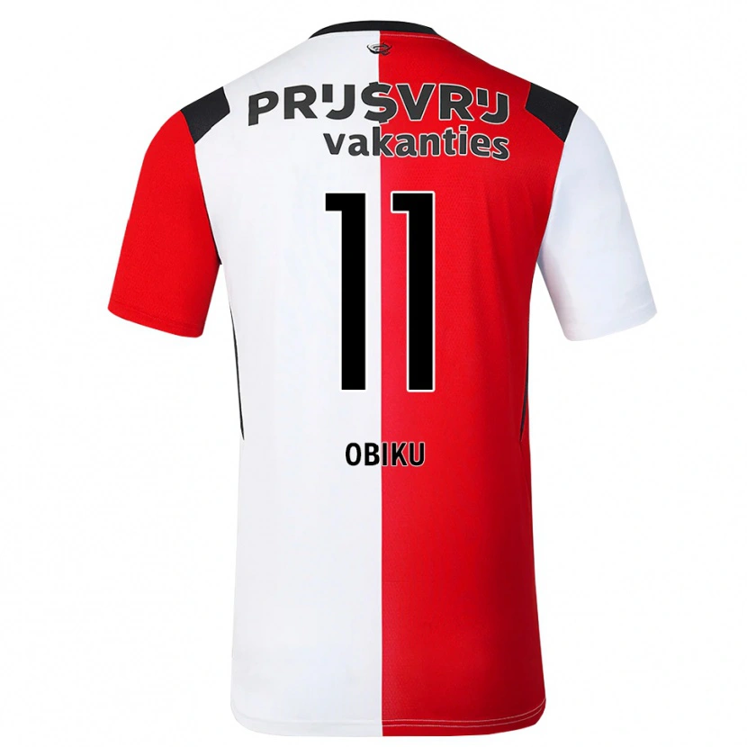 Danxen Kinder Junior Obiku #11 Rot Weiß Schwarz Heimtrikot Trikot 2026/27 T-Shirt Österreich