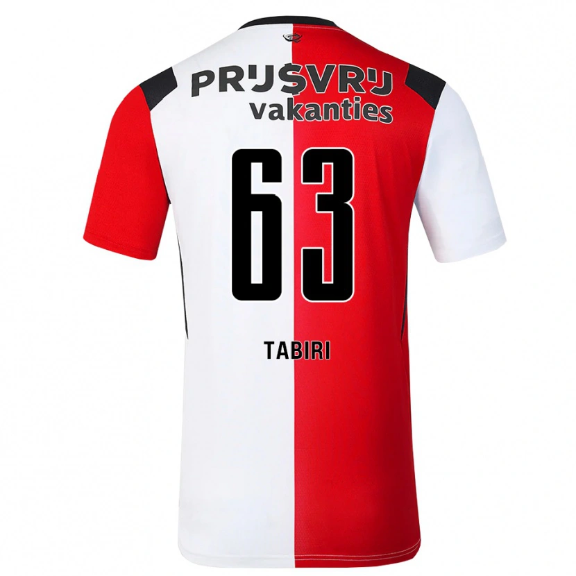 Danxen Kinder Kwame Tabiri #63 Rot Weiß Schwarz Heimtrikot Trikot 2026/27 T-Shirt Österreich