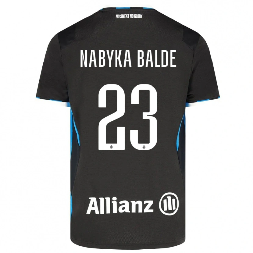 Danxen Kinder Mamadou Balde #23 Schwarz Rot Blau Heimtrikot Trikot 2026/27 T-Shirt Österreich