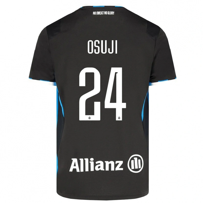Danxen Kinder Vince Osuji #24 Schwarz Rot Blau Heimtrikot Trikot 2026/27 T-Shirt Österreich