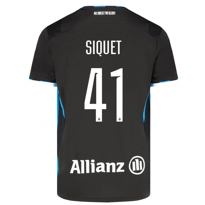 Danxen Kinder Hugo Siquet #41 Schwarz Rot Blau Heimtrikot Trikot 2026/27 T-Shirt Österreich