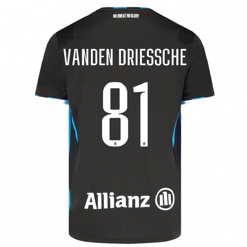 Danxen Kinder Argus Vanden Driessche #81 Schwarz Rot Blau Heimtrikot Trikot 2026/27 T-Shirt Österreich