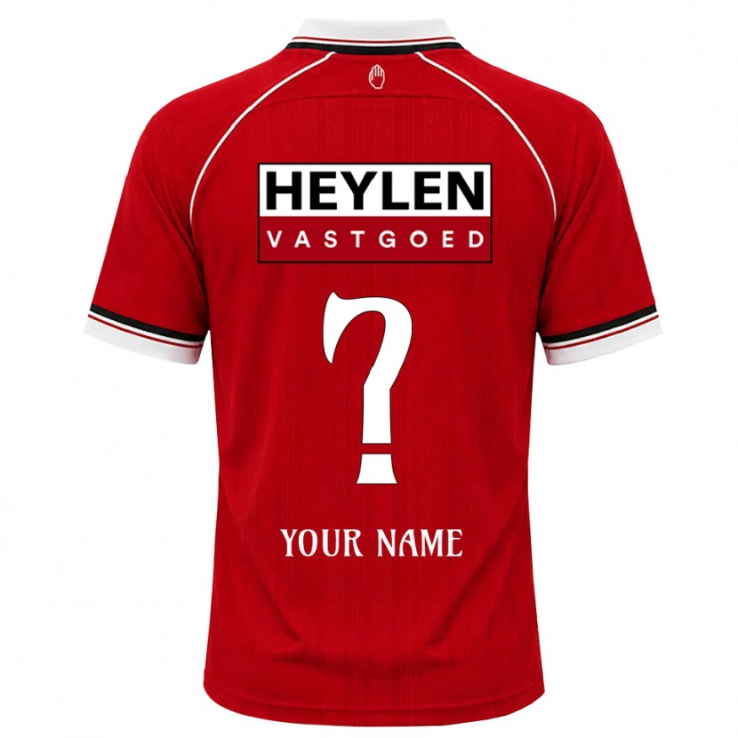 Danxen Kinder Ihren Namen #0 Rot Weiß Schwarz Heimtrikot Trikot 2026/27 T-Shirt Österreich