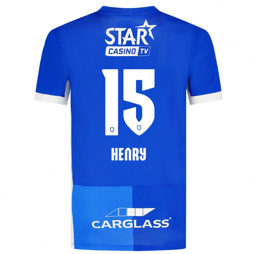 Danxen Kinder Zion Henry #15 Mittelblau Königlichblau Weiß Heimtrikot Trikot 2026/27 T-Shirt Österreich