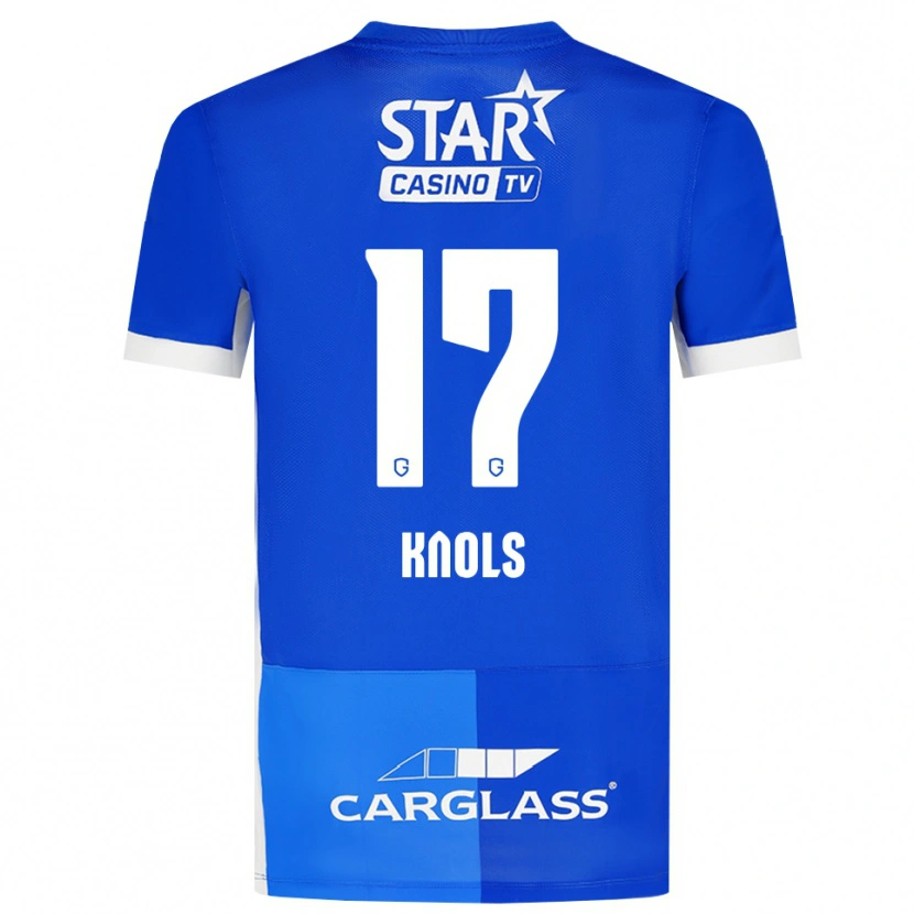 Danxen Kinder Myrthe Knols #17 Mittelblau Königlichblau Weiß Heimtrikot Trikot 2026/27 T-Shirt Österreich