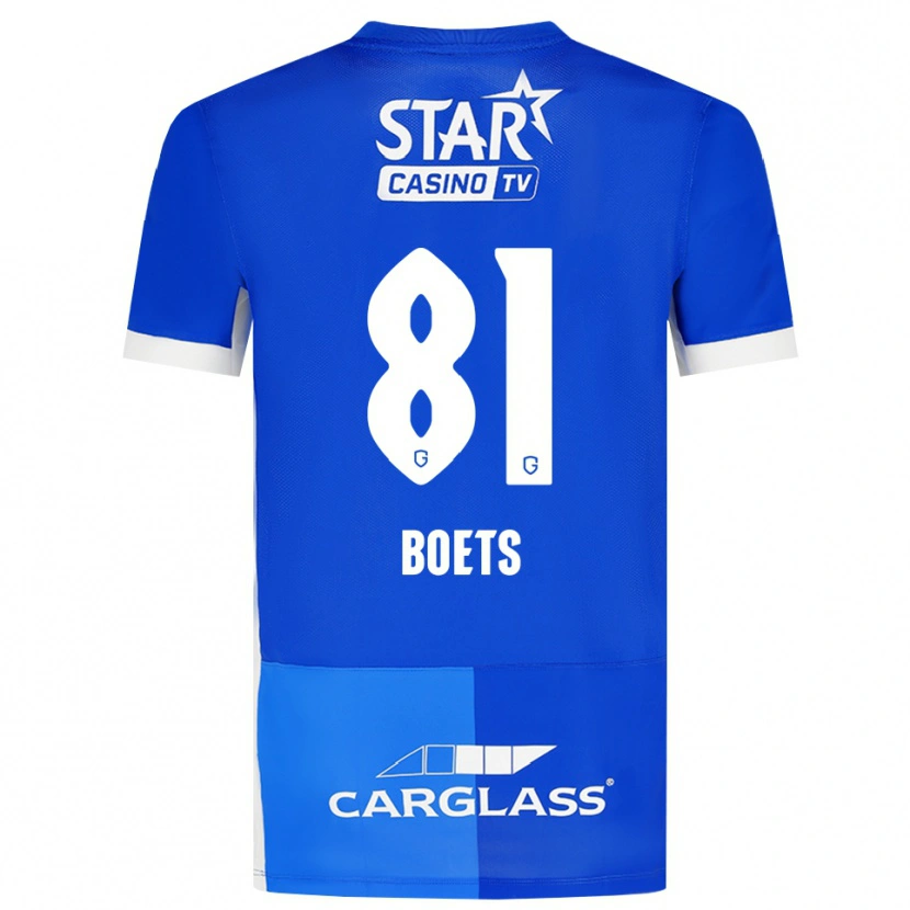 Danxen Kinder Keo Boets #81 Mittelblau Königlichblau Weiß Heimtrikot Trikot 2026/27 T-Shirt Österreich