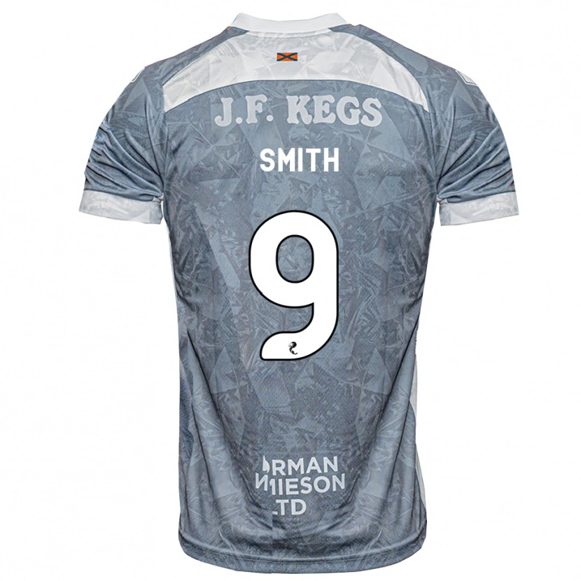 Danxen Kinder Robyn Smith #9 Hellgrau Auswärtstrikot Trikot 2026/27 T-Shirt Österreich