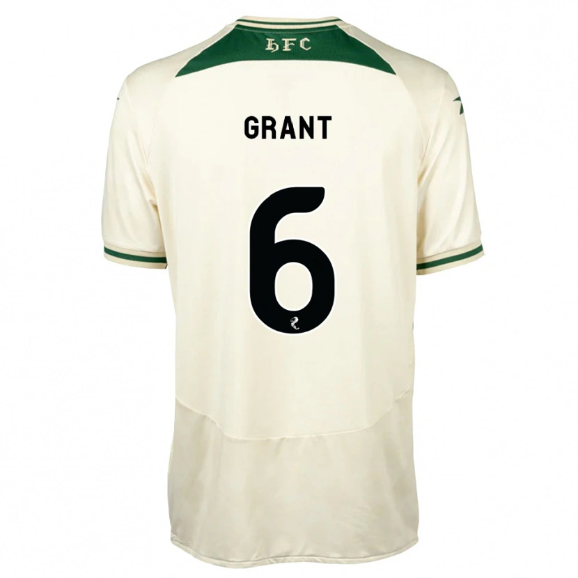 Danxen Kinder Ciara Grant #6 Weiß Waldgrün Auswärtstrikot Trikot 2026/27 T-Shirt Österreich