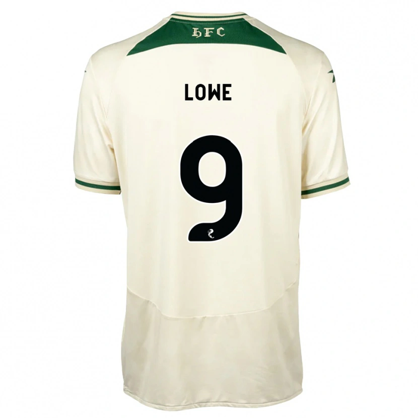 Danxen Kinder Nathan Lowe #9 Weiß Waldgrün Auswärtstrikot Trikot 2026/27 T-Shirt Österreich