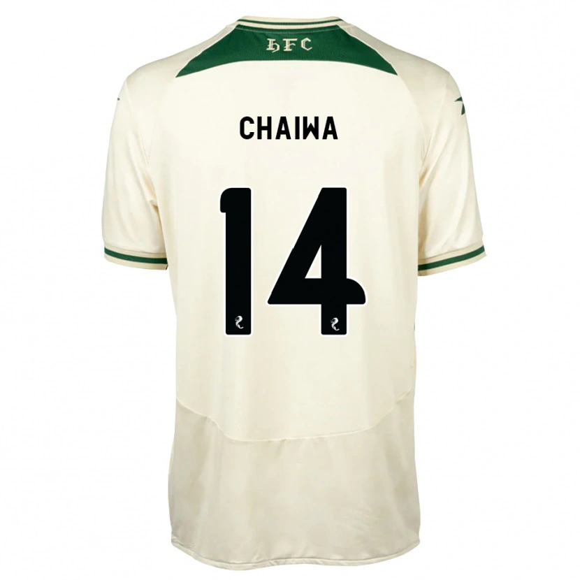 Danxen Kinder Miguel Chaiwa #14 Weiß Waldgrün Auswärtstrikot Trikot 2026/27 T-Shirt Österreich