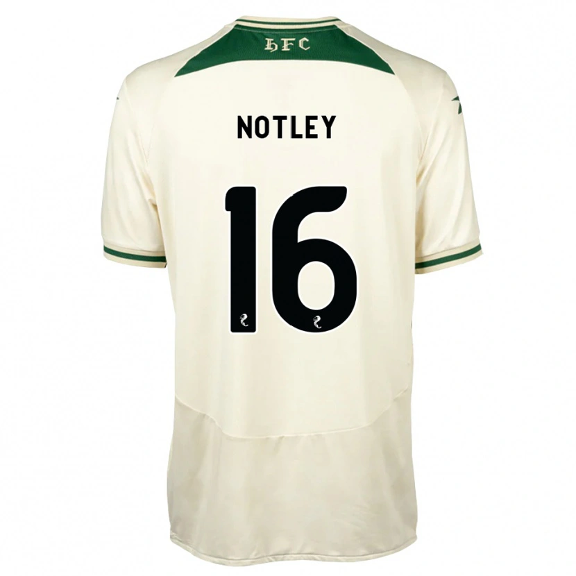 Danxen Kinder Ellis Notley #16 Weiß Waldgrün Auswärtstrikot Trikot 2026/27 T-Shirt Österreich