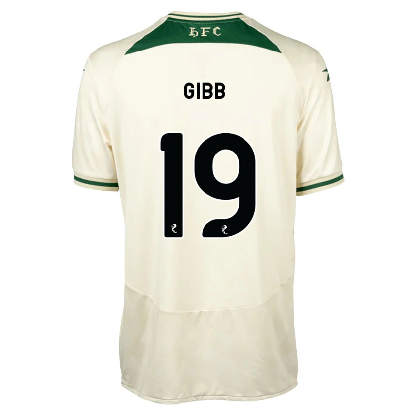 Danxen Kinder Caley Gibb #19 Weiß Waldgrün Auswärtstrikot Trikot 2026/27 T-Shirt Österreich
