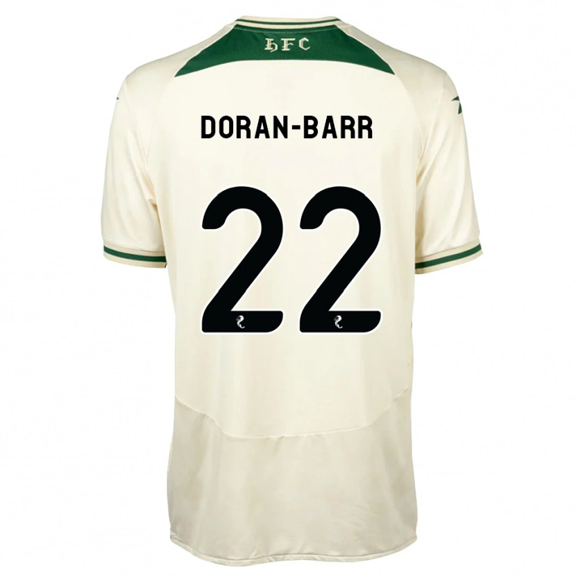 Danxen Kinder Lauren Doran-Barr #22 Weiß Waldgrün Auswärtstrikot Trikot 2026/27 T-Shirt Österreich