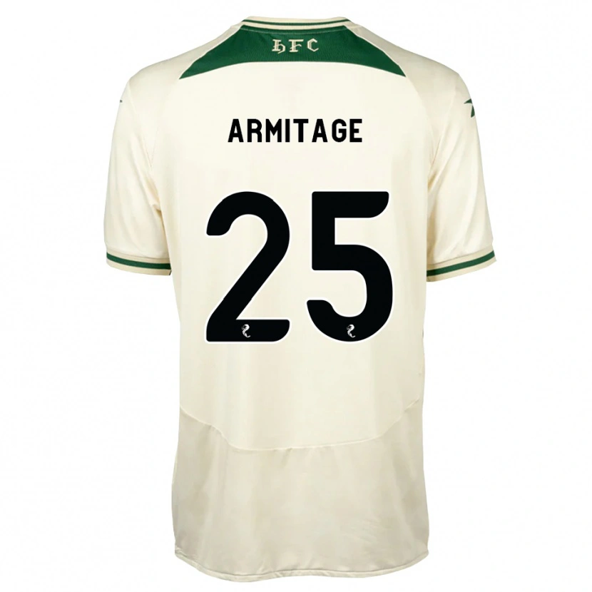 Danxen Kinder Rowena Armitage #25 Weiß Waldgrün Auswärtstrikot Trikot 2026/27 T-Shirt Österreich