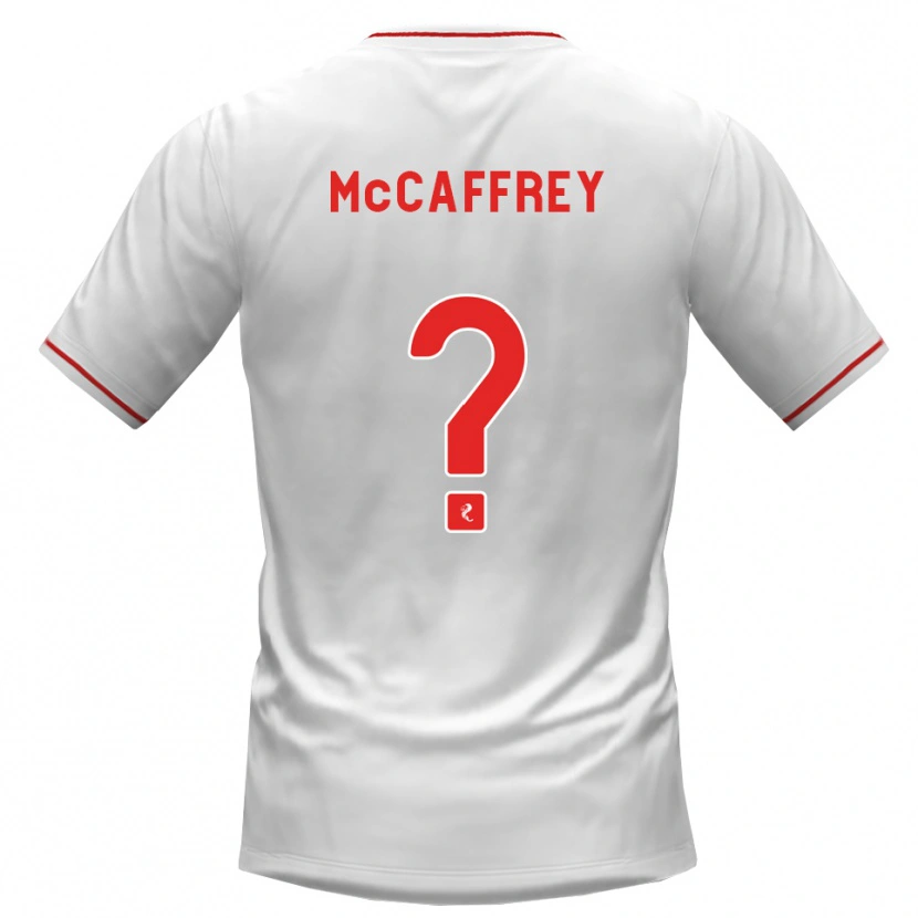 Danxen Kinder Matthew Mccaffrey #0 Weiß Rot Auswärtstrikot Trikot 2026/27 T-Shirt Österreich