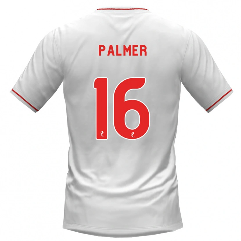 Danxen Kinder Cammy Palmer #16 Weiß Rot Auswärtstrikot Trikot 2026/27 T-Shirt Österreich