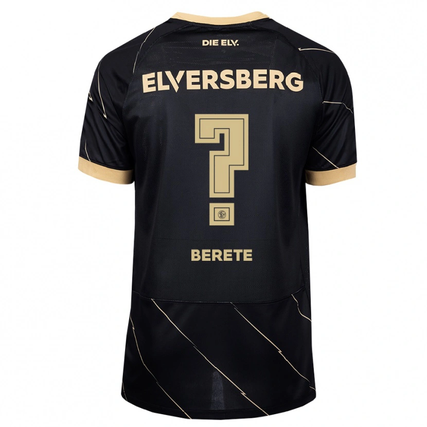 Danxen Kinder Bilal Berete #0 Schwarz Braun Auswärtstrikot Trikot 2026/27 T-Shirt Österreich