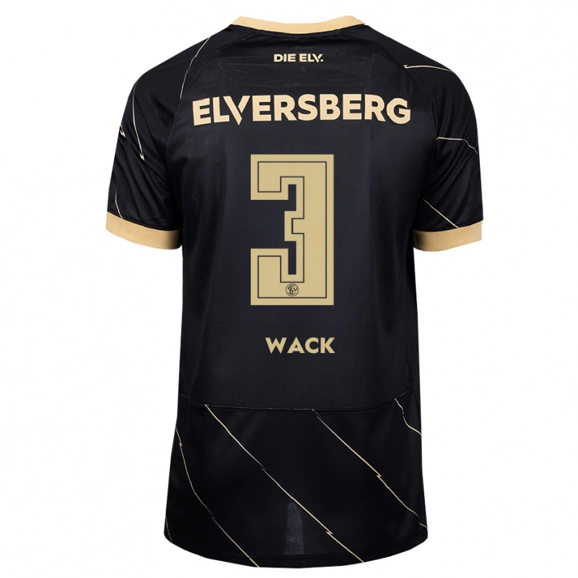 Danxen Kinder Mathis Wack #3 Schwarz Braun Auswärtstrikot Trikot 2026/27 T-Shirt Österreich