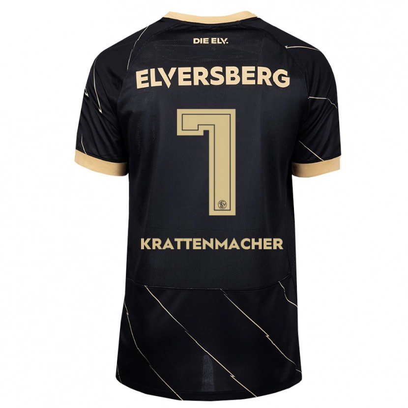 Danxen Kinder Maurice Krattenmacher #7 Schwarz Braun Auswärtstrikot Trikot 2026/27 T-Shirt Österreich