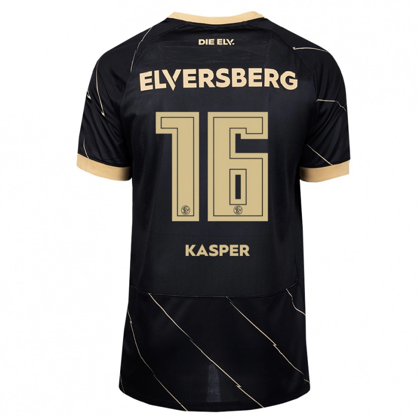 Danxen Kinder Mathis Kasper #16 Schwarz Braun Auswärtstrikot Trikot 2026/27 T-Shirt Österreich
