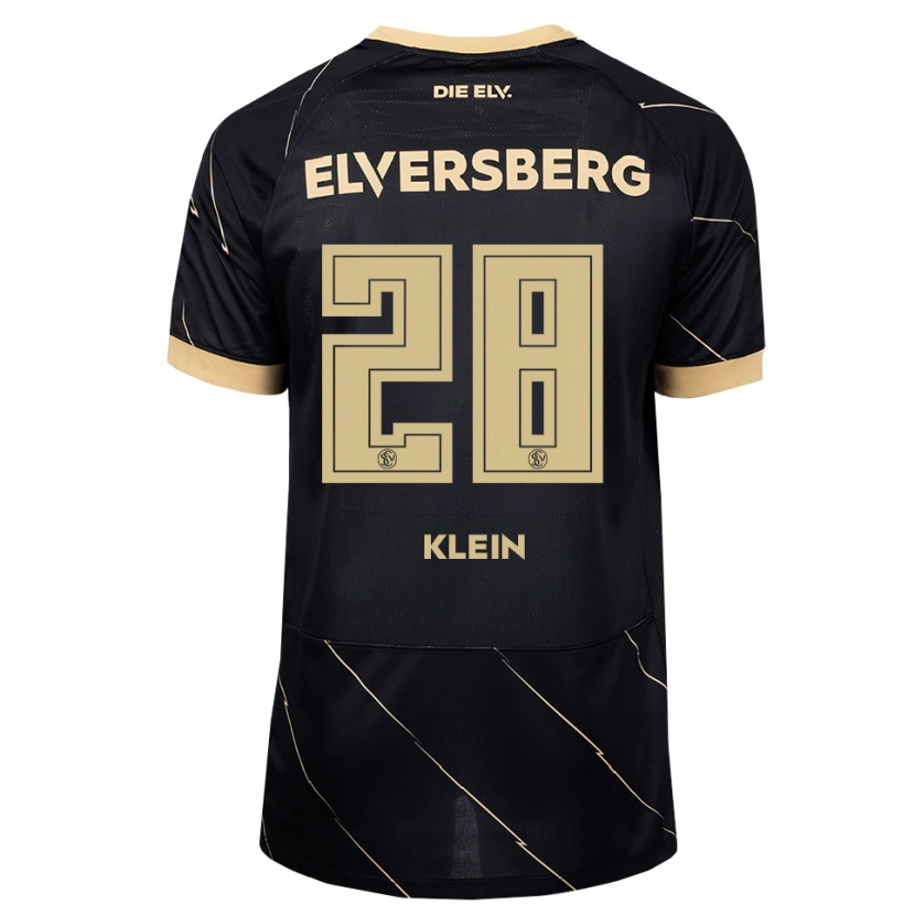 Danxen Kinder Noah Klein #28 Schwarz Braun Auswärtstrikot Trikot 2026/27 T-Shirt Österreich