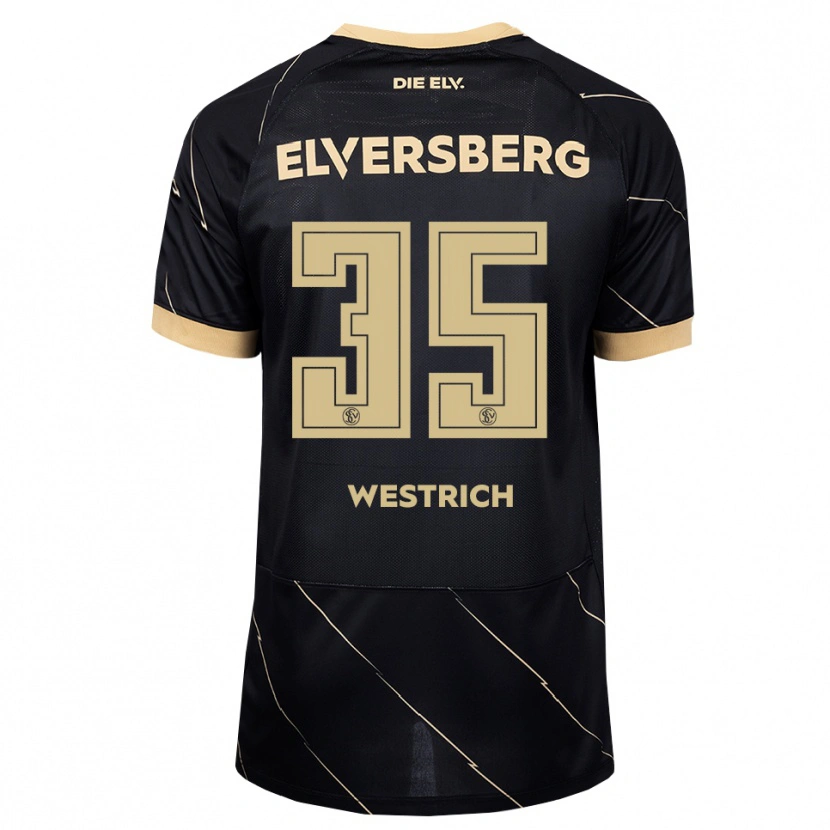 Danxen Kinder Louis Westrich #35 Schwarz Braun Auswärtstrikot Trikot 2026/27 T-Shirt Österreich
