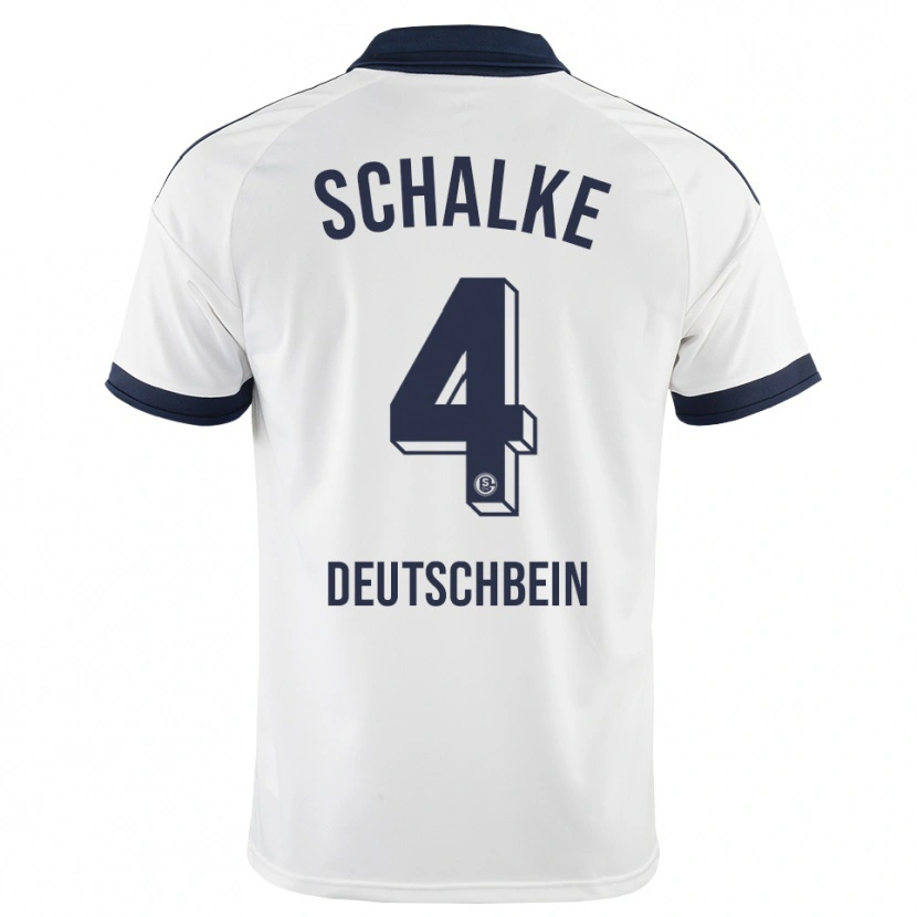 Danxen Kinder Lasse Deutschbein #4 Schwarz Weiß Auswärtstrikot Trikot 2026/27 T-Shirt Österreich