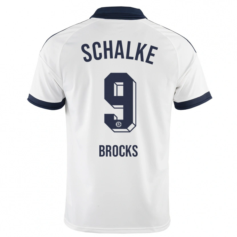 Danxen Kinder Mika Brocks #9 Schwarz Weiß Auswärtstrikot Trikot 2026/27 T-Shirt Österreich
