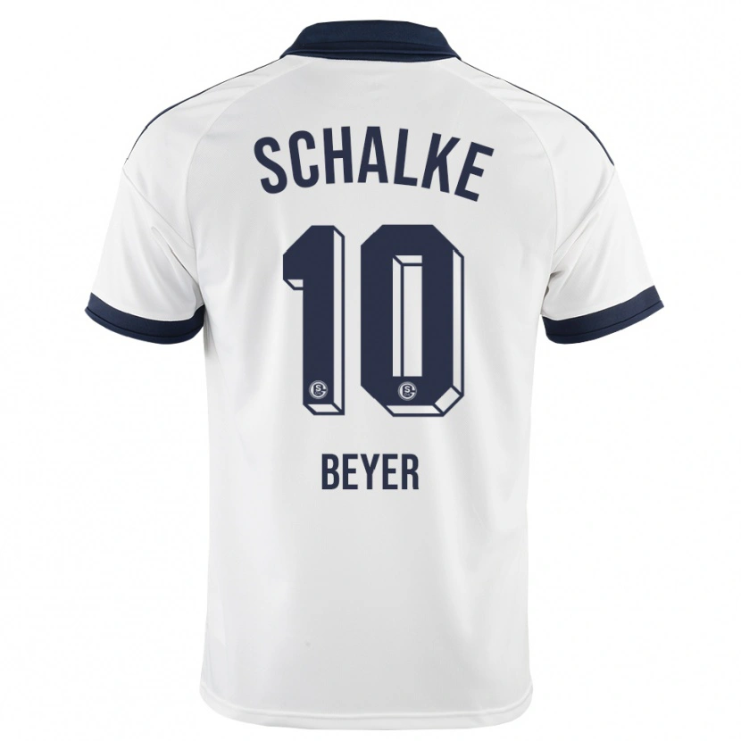 Danxen Kinder Pia Beyer #10 Schwarz Weiß Auswärtstrikot Trikot 2026/27 T-Shirt Österreich