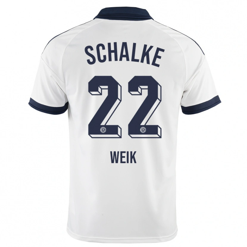 Danxen Kinder Linus Weik #22 Schwarz Weiß Auswärtstrikot Trikot 2026/27 T-Shirt Österreich