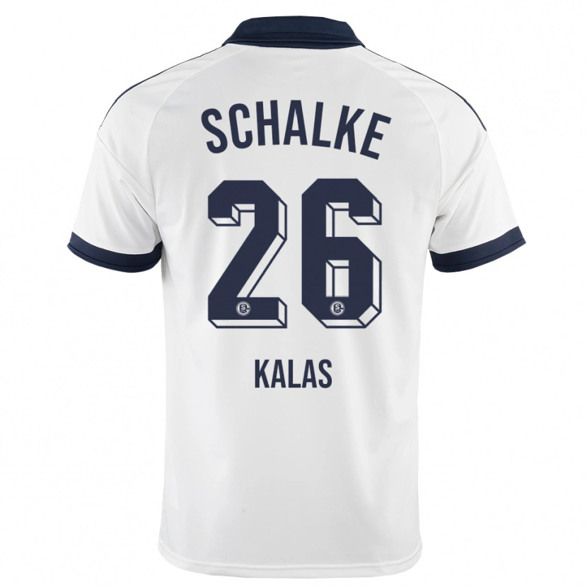 Danxen Kinder Tomas Kalas #26 Schwarz Weiß Auswärtstrikot Trikot 2026/27 T-Shirt Österreich