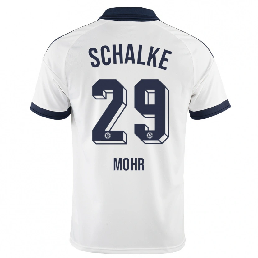 Danxen Kinder Tobias Mohr #29 Schwarz Weiß Auswärtstrikot Trikot 2026/27 T-Shirt Österreich