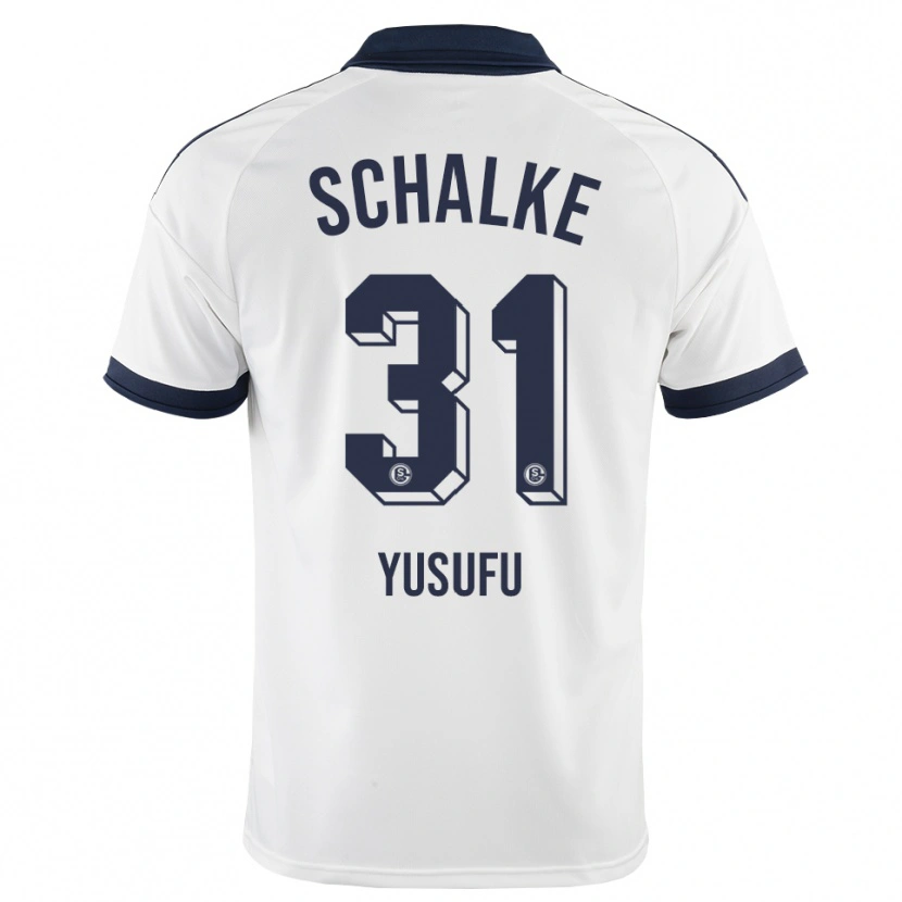Danxen Kinder Faaris Yusufu #31 Schwarz Weiß Auswärtstrikot Trikot 2026/27 T-Shirt Österreich