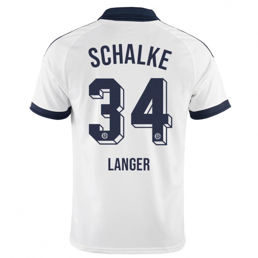 Danxen Kinder Michael Langer #34 Schwarz Weiß Auswärtstrikot Trikot 2026/27 T-Shirt Österreich