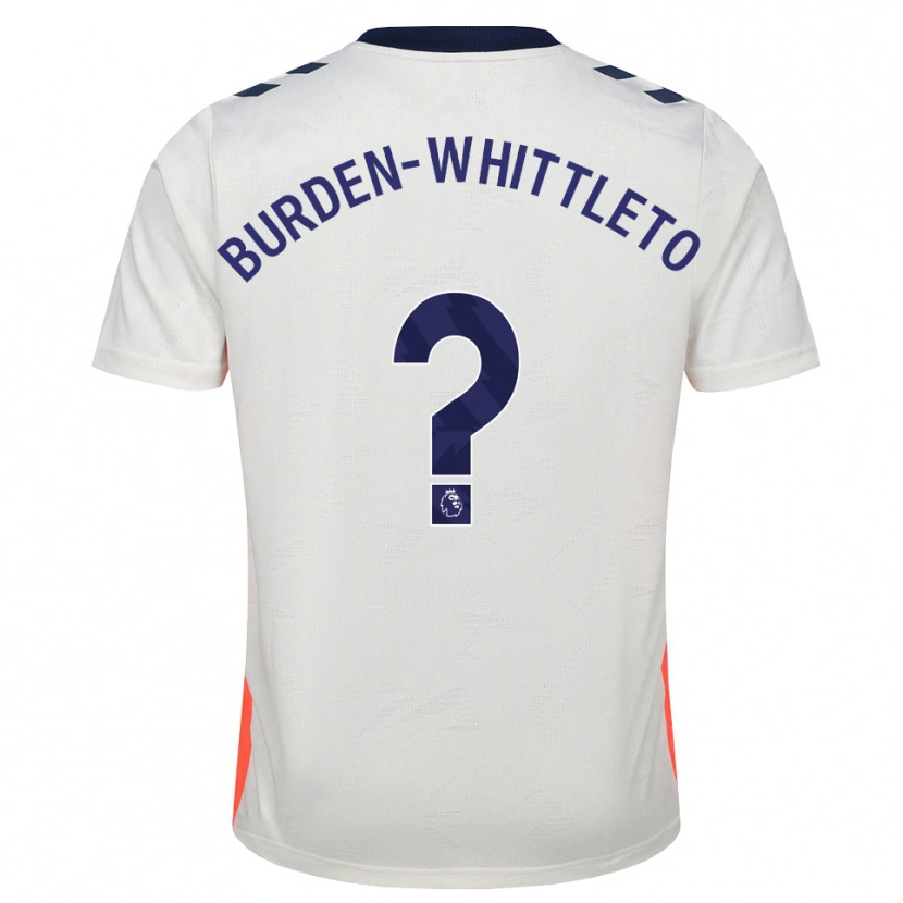 Danxen Kinder Charlie Burden-Whittleton #0 Weiß Orange Königsblau Auswärtstrikot Trikot 2026/27 T-Shirt Österreich