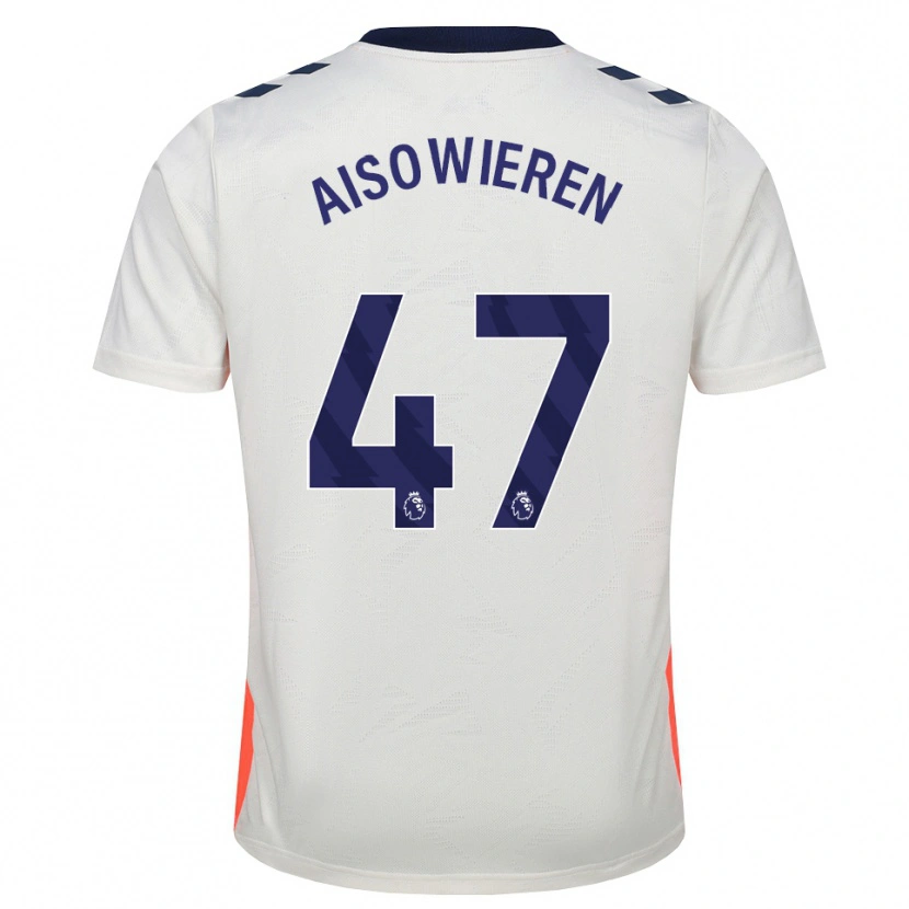 Danxen Kinder Evan Eghosa Aisowieren #47 Weiß Orange Königsblau Auswärtstrikot Trikot 2026/27 T-Shirt Österreich