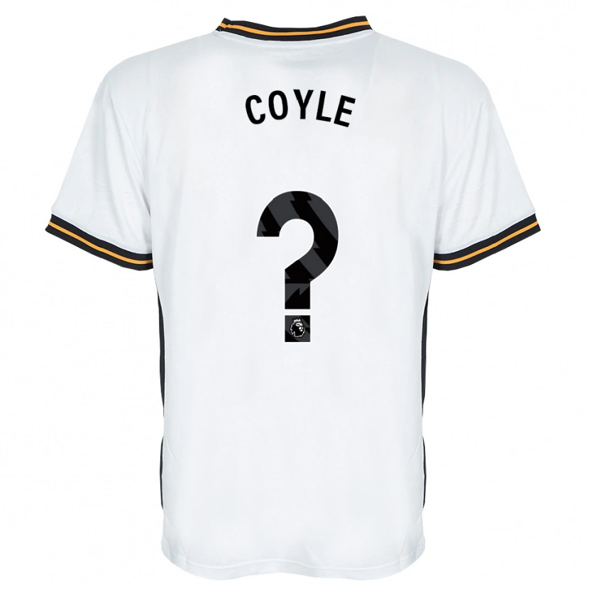 Danxen Kinder Rocco Coyle #0 Weiß Orange Schwarz Auswärtstrikot Trikot 2026/27 T-Shirt Österreich