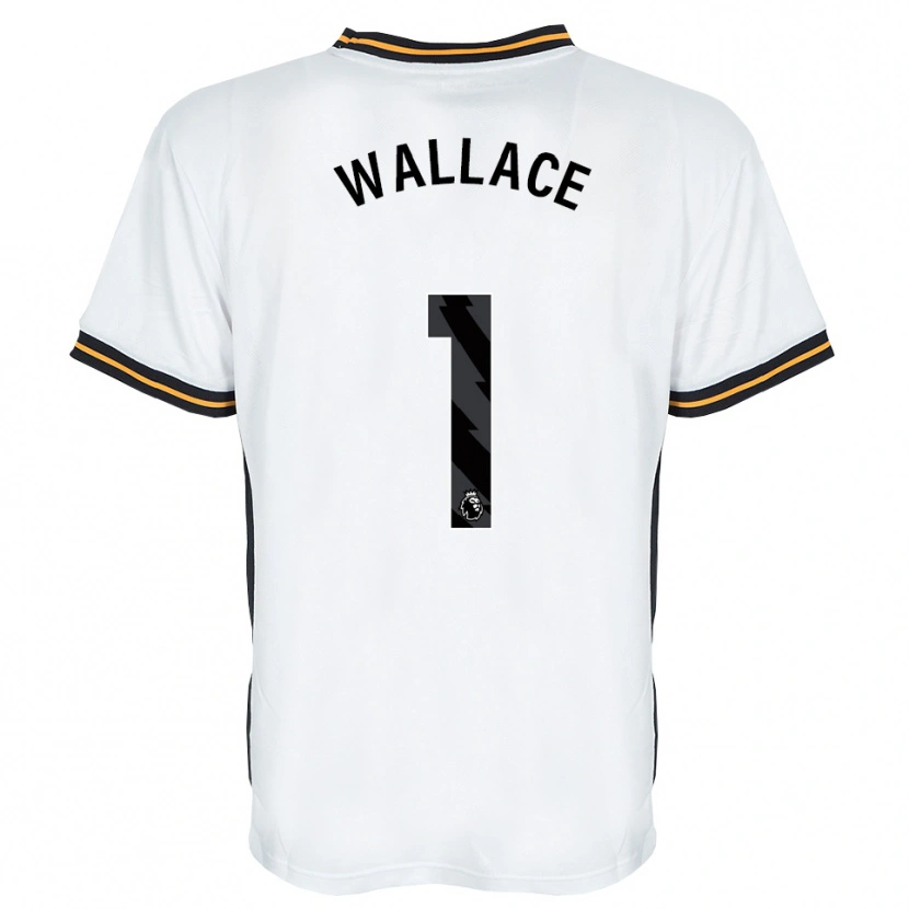 Danxen Kinder Abbi Wallace #1 Weiß Orange Schwarz Auswärtstrikot Trikot 2026/27 T-Shirt Österreich