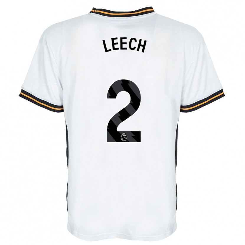Danxen Kinder Rory Leech #2 Weiß Orange Schwarz Auswärtstrikot Trikot 2026/27 T-Shirt Österreich